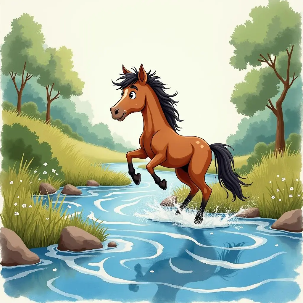 a-little-horse-crosses-the-river-488-1