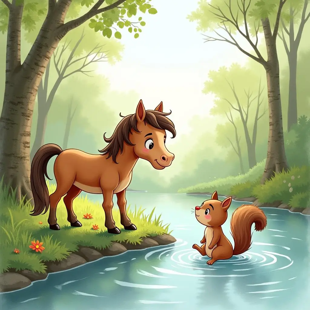 a-little-horse-crosses-the-river-488-2