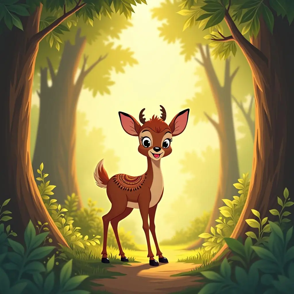 The Brave Little Deer