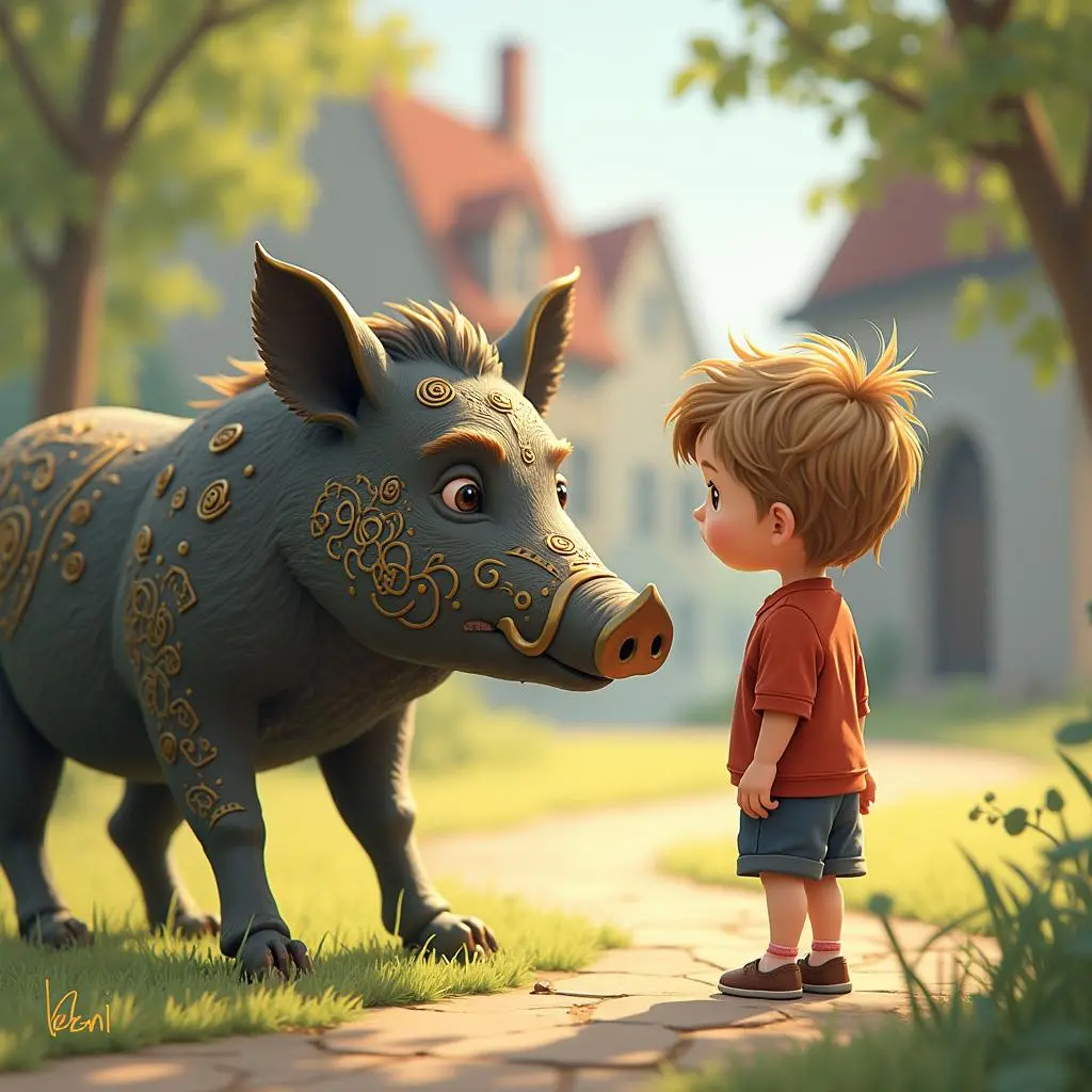 Bronze Boar