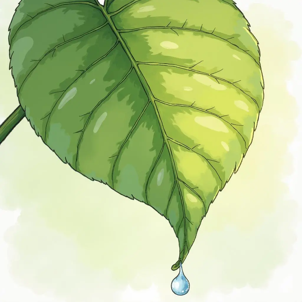 树叶完成舞蹈休息
