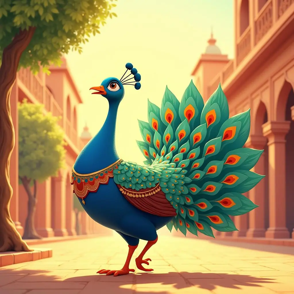 The Dancing Peacocks