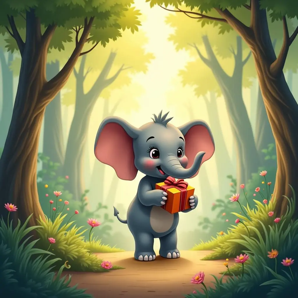 The Little Elephant’s Gift