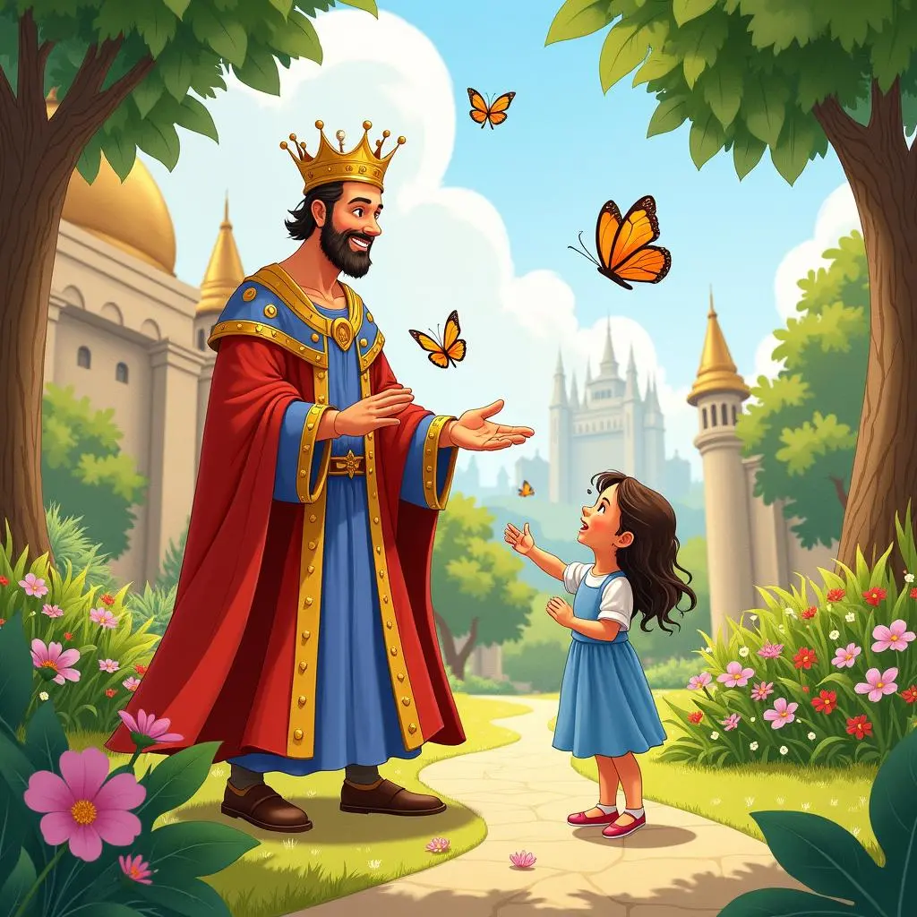 Midas and his daughter are reunited