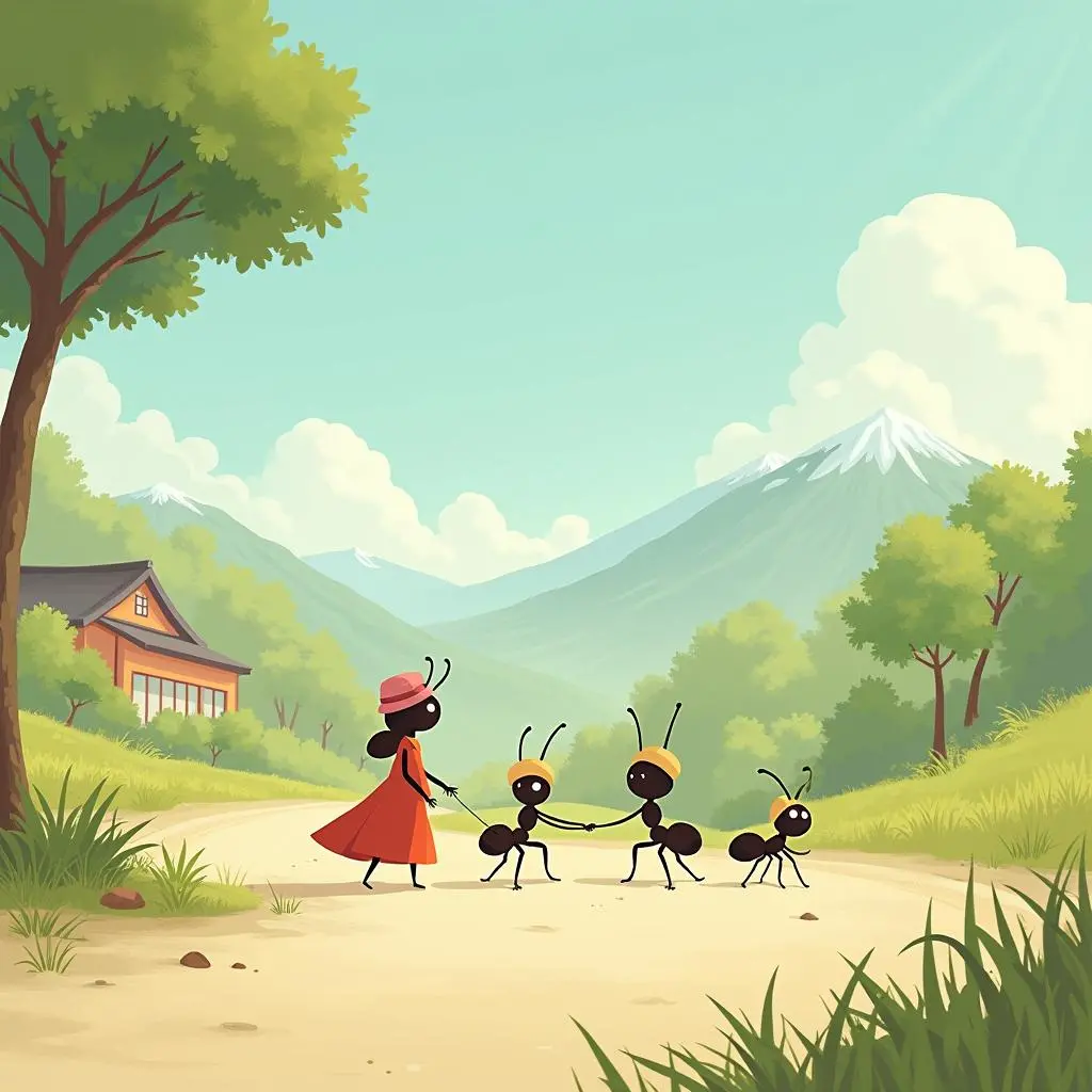 The Little Ant Moves House
