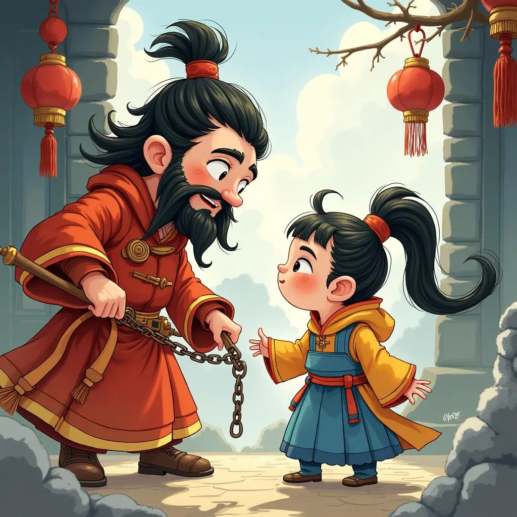 The King Sends People to Capture Ma Liang