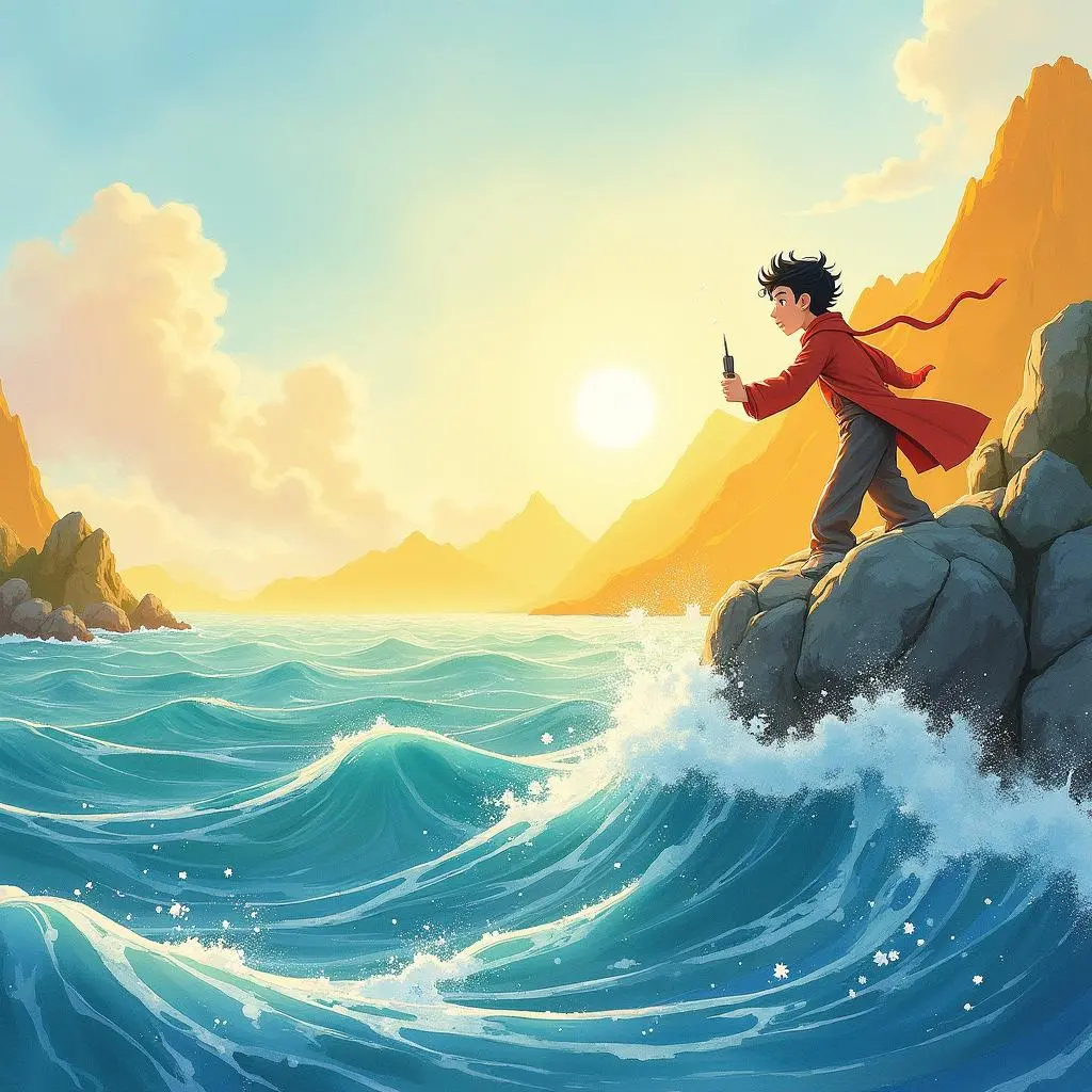 Ma Liang Draws the Sea and the Gold Mountain