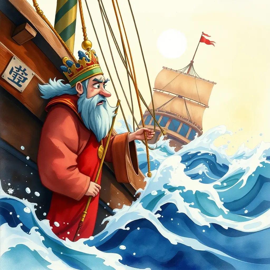 The King's Ship Is Submerged
