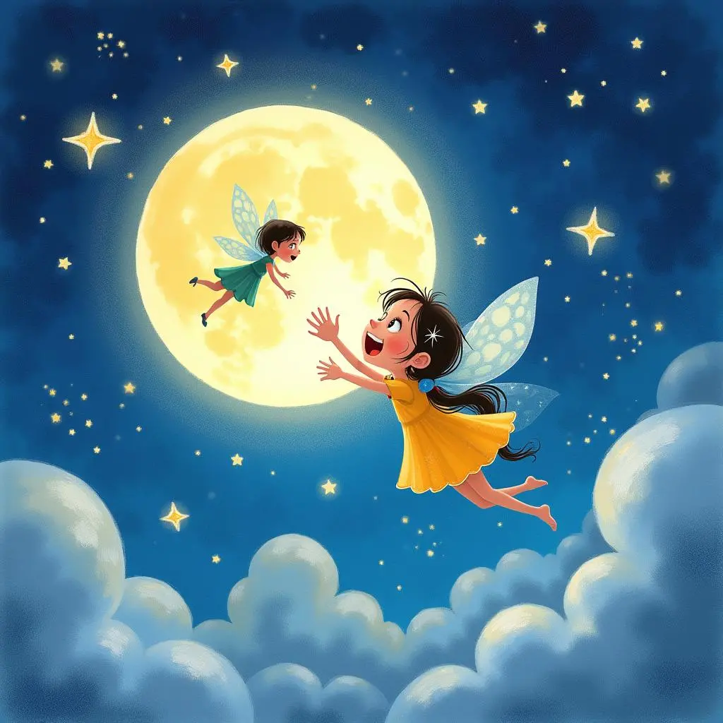 Lily and the elf fly