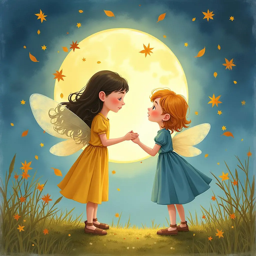 Lily bids farewell to the magical world