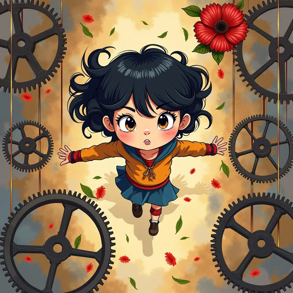 莉莉通过陷阱
