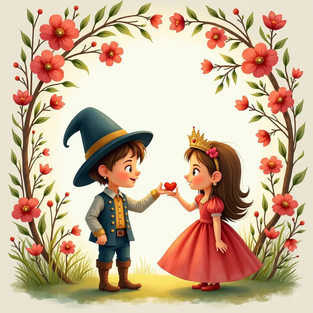 The little tailor wins the princess's favor
