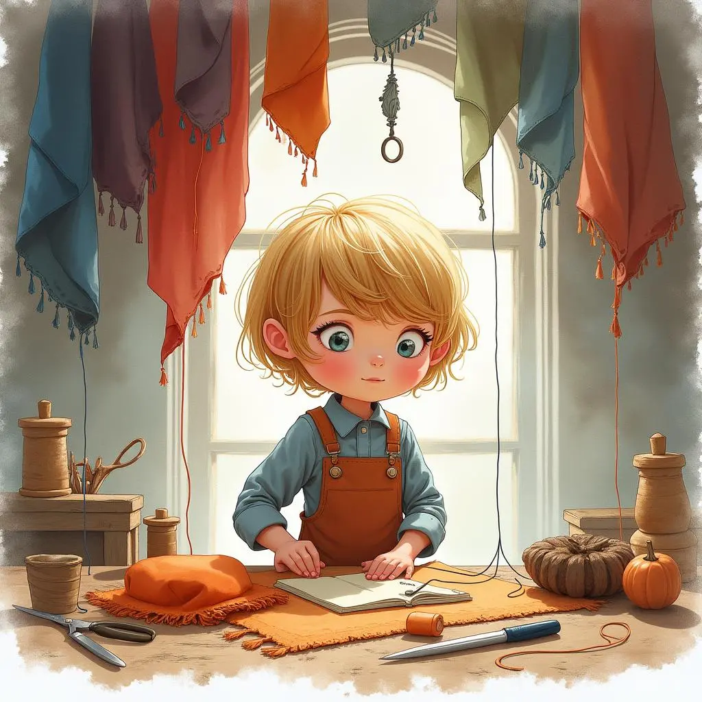 小裁缝为小兔子设计衣服