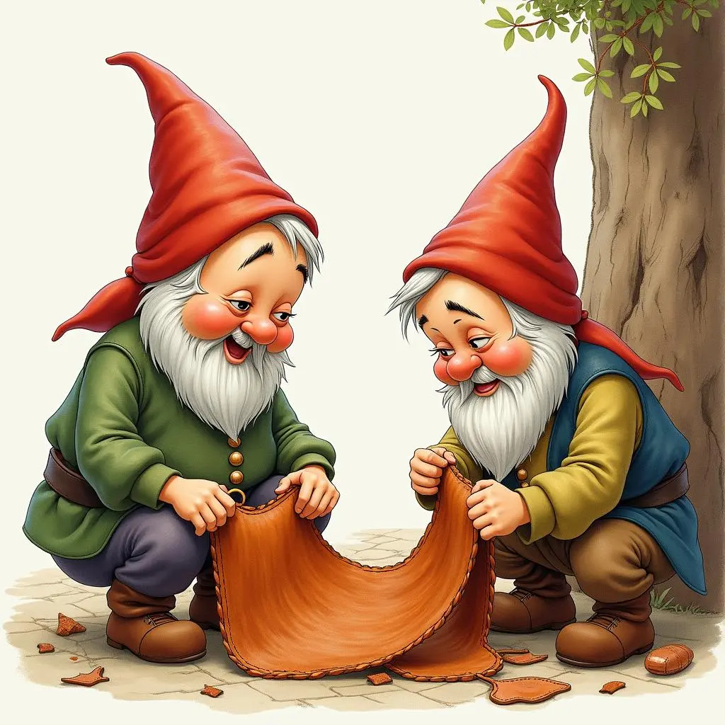 The dwarfs are at work