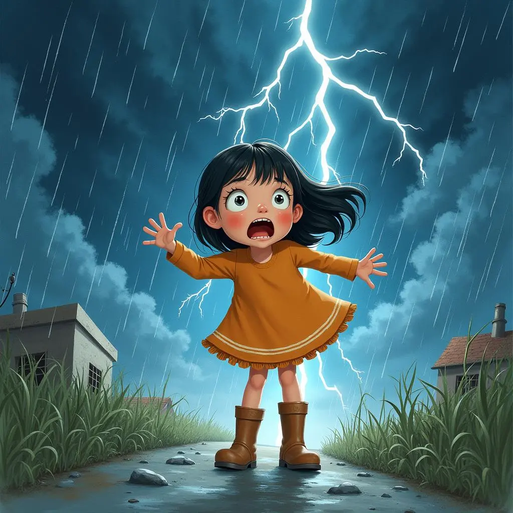 艾达被困在暴风雨中