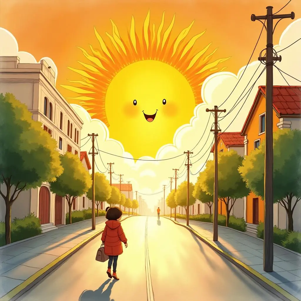 太阳开始照耀