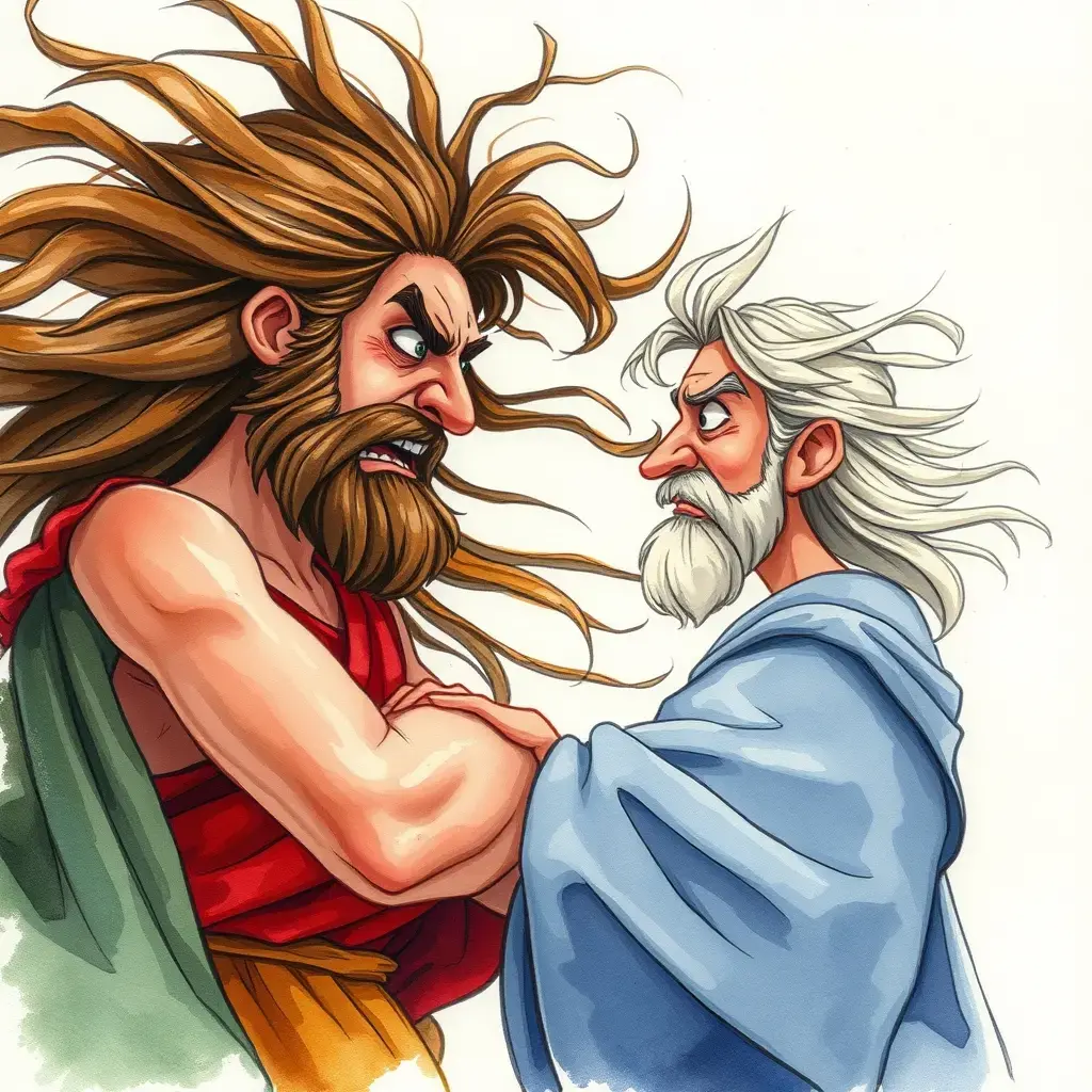 Oedipus Angrily Rebuts