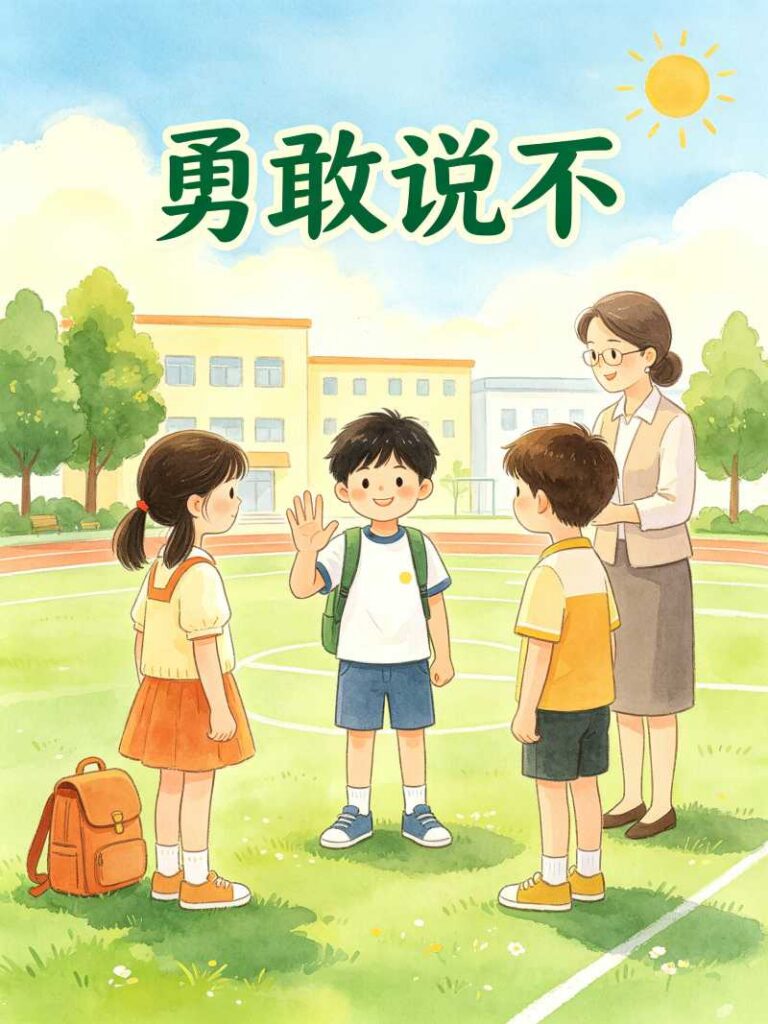 勇敢说不