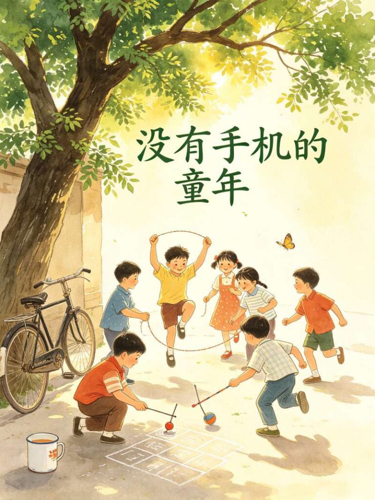 没有手机的童年