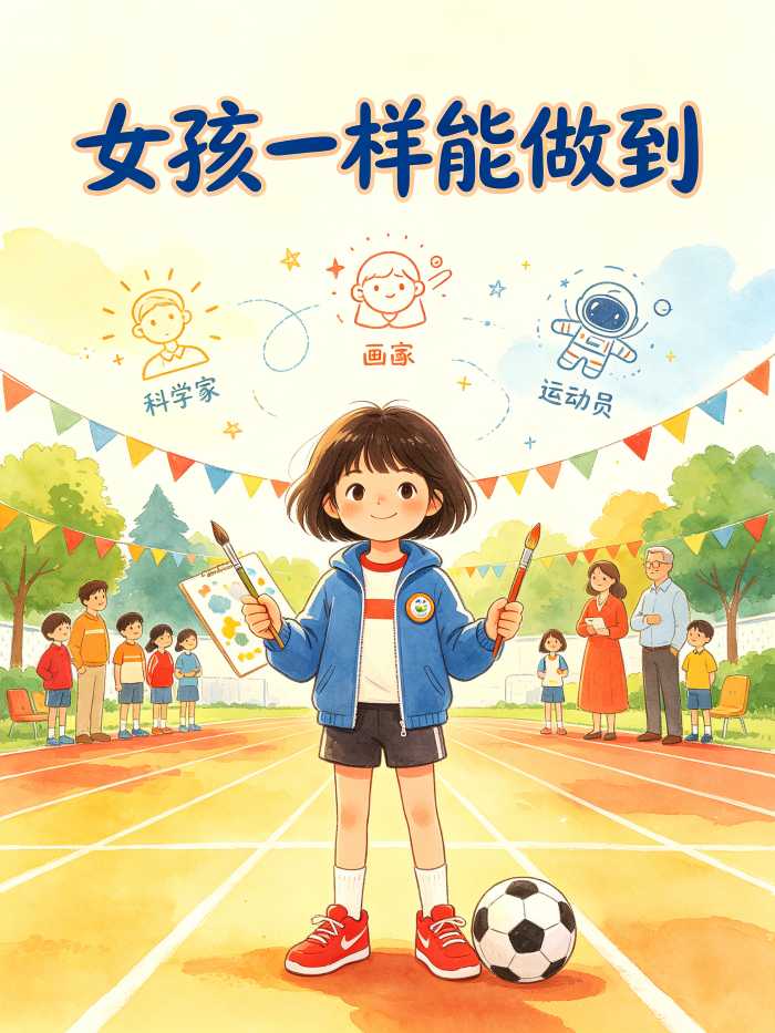 女孩一样能做到